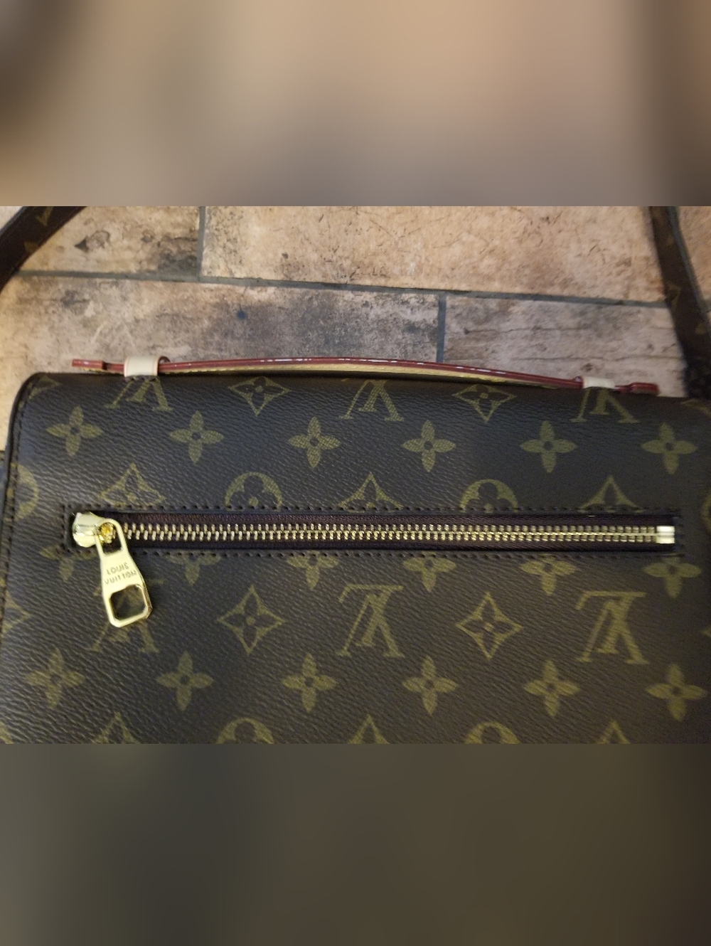 LV Metis Monogram Crossbody with Gold-Tone Lock - Brown - Picture 7 of 15